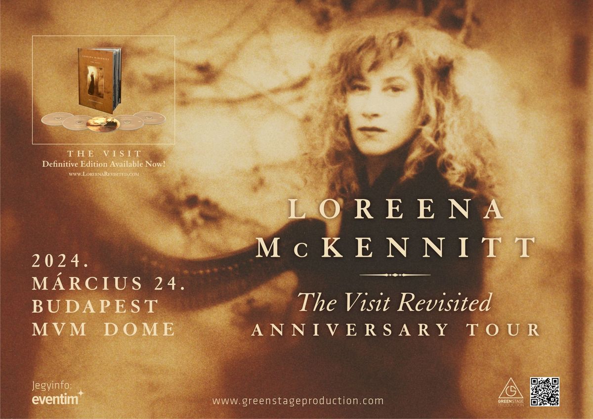 Loreena McKennitt concert 2024 Budapest Tickets here Budapest